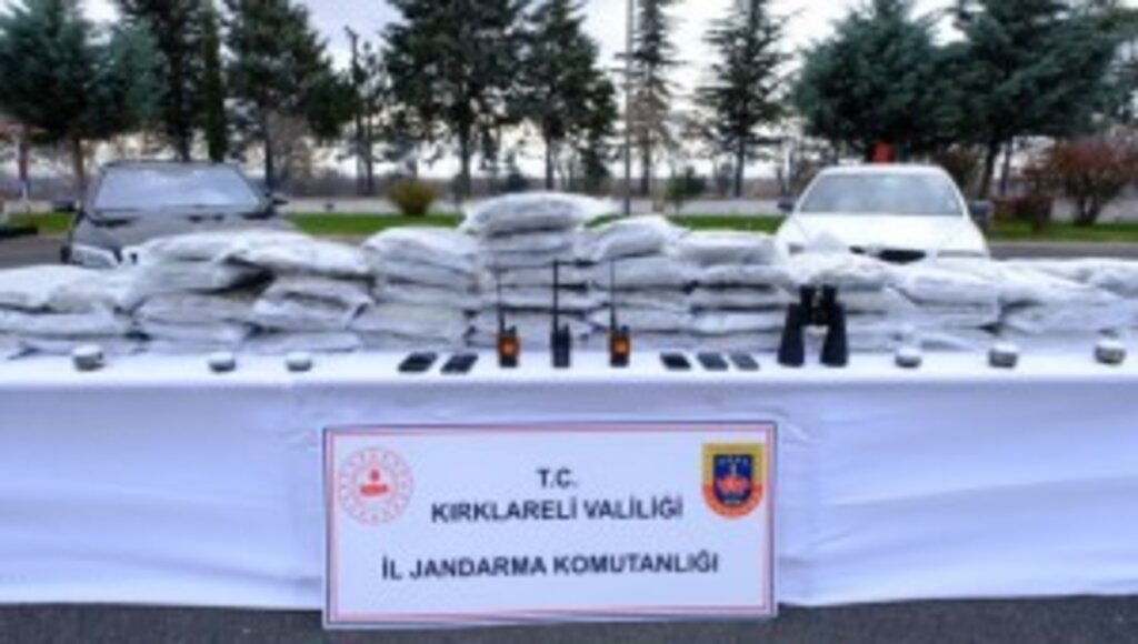 Kırklareli'de Uyuşturucu Kaçakçılığına Operasyon
