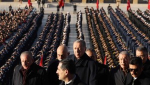 Millî Savunma Bakanı Hulusi Akar ve Beraberindeki TSK Komuta Kademesi ile Anıtkabir'de Düzenlenen Törenlere Katıldı