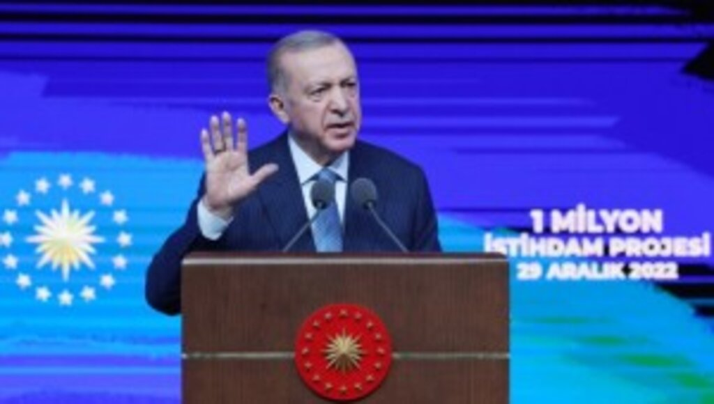 CUMHURBAŞKANI ERDOĞAN: “500'DEN FAZLA İŞ İLANINA 10 BİNDEN FAZLA GENCİMİZ BAŞVURU YAPTI”