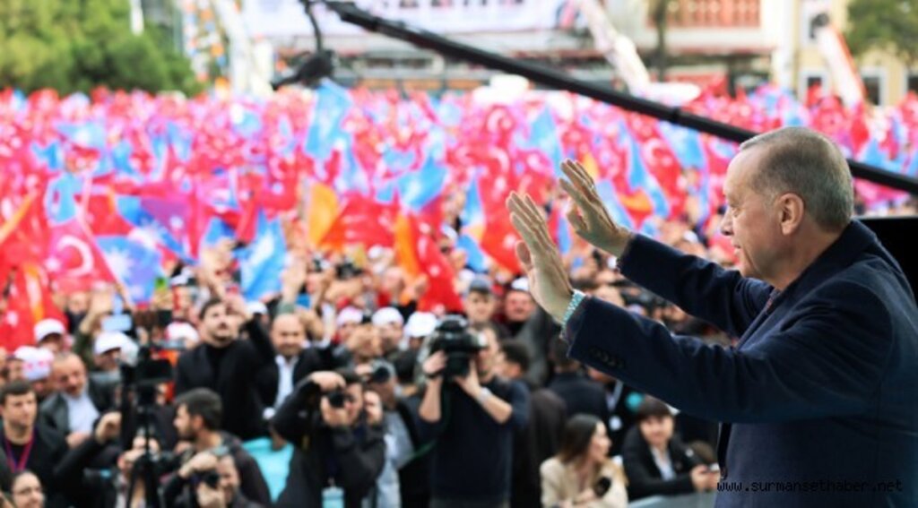 Samsun'da Erdoğan Sevgisi Alanlara Sığmadı. Resmi Rakam 97 Bin