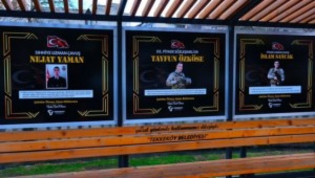  Tekkeköy’de şehitlere vefa