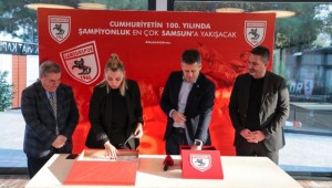 Yılport Samsunspor'da Yeni Yıl Erken Kutlandı