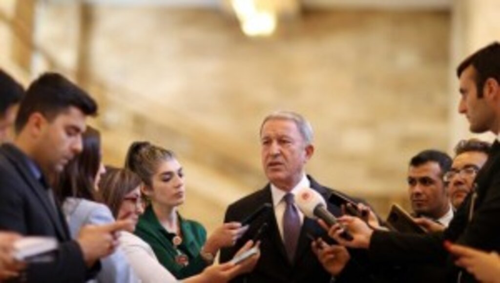 Bakan Akar, Türkiye'nin savaşın çıkmamasına yönelik yoğun çabalarını oldu