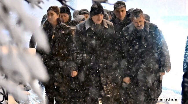 Bakan Soylu, yoğun kar yağışının etkili olduğu Ankara’da incelemelerde bulundu