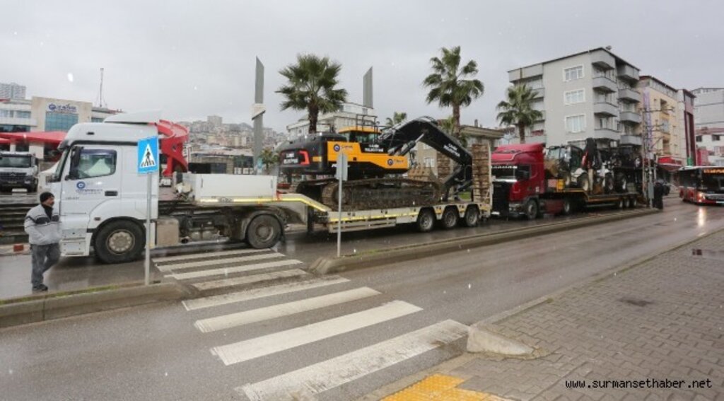 Canik’ten Deprem Bölgesine Yardım Seferberliği