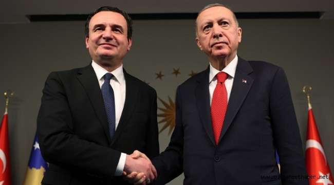 CUMHURBAŞKANI ERDOĞAN: “KOSOVA’NIN NATO, AVRUPA KONSEYİ VE AVRUPA BİRLİĞİ ÜYELİK VİZYONUNU DESTEKLİYORUZ”