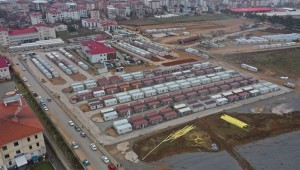 Afşin'de Kurulan Konteyner Kentler Depremzedelere Sıcak Yuva Oluyor
