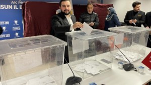AK Parti Samsun'da İl Başkanlığı Temayül Yoklaması Yapıldı
