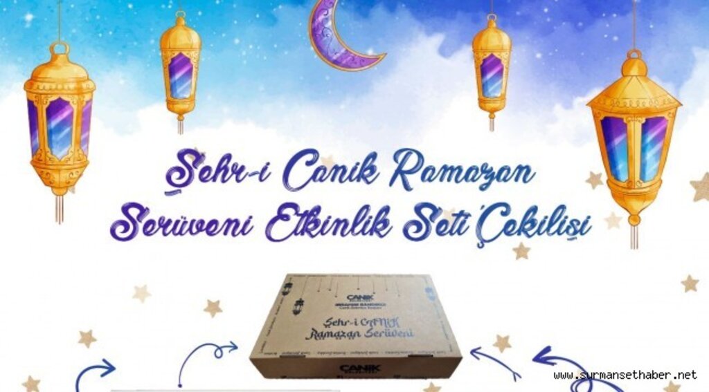 Canik Belediyesi'nden Çocuklara Ramazan Ayına Özel Hediye