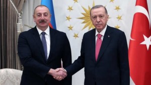 Cumhurbaşkanı Erdoğan, Azerbaycan Cumhurbaşkanı Aliyev ile görüştü