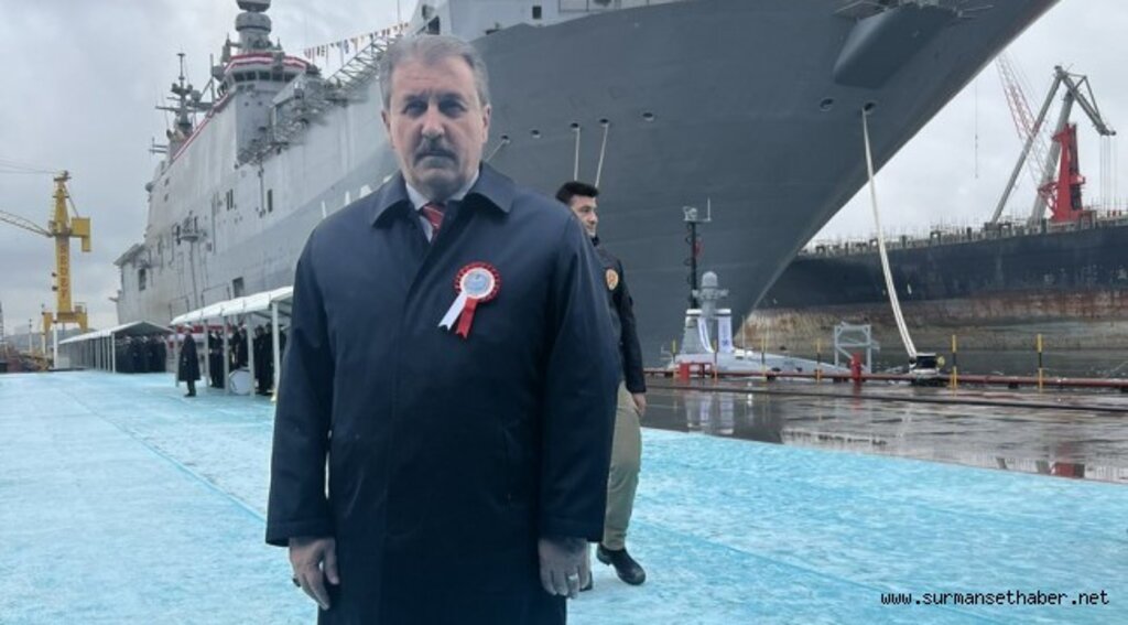 BBP Lideri Mustafa Destici'den TCG Anadolu Paylaşımı