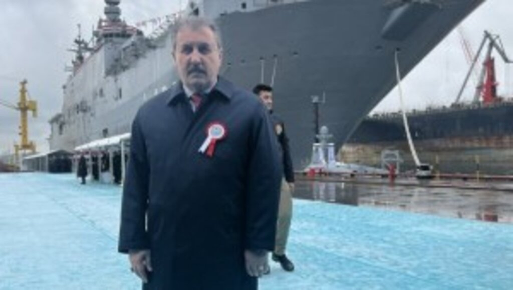 BBP Lideri Mustafa Destici'den TCG Anadolu Paylaşımı