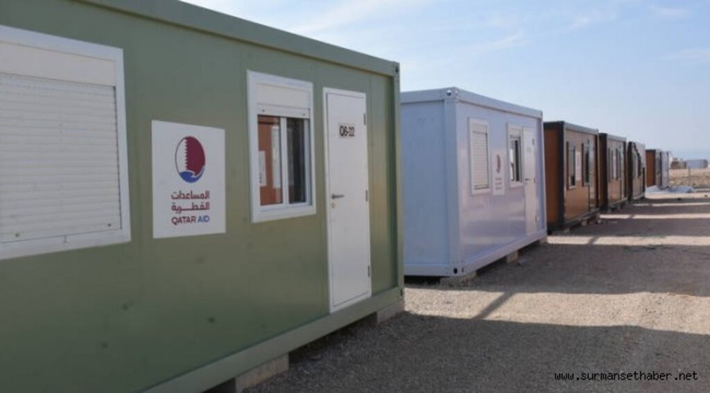 Katar'dan Gelen Konteynerlerden 743'ü Malatya'daki Depremzedeler İçin Kuruldu