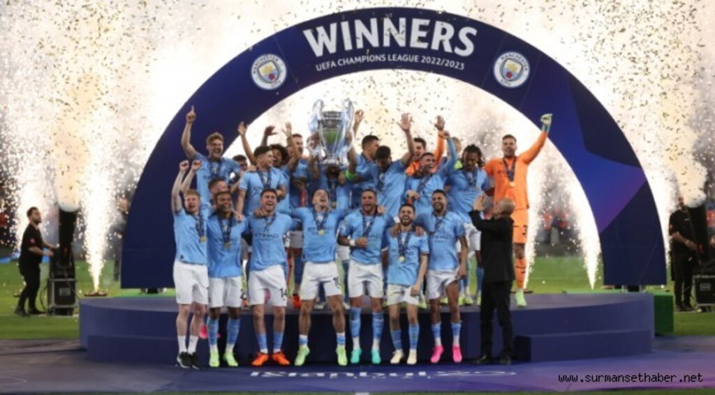 Dünyanın Başkentinde UEFA Şampiyonlar Ligi Kupası’nı İlkay’lı Manchester City Kazandı