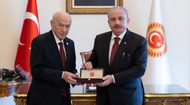 TBMM BAŞKANLIĞI DEVİR TESLİM TÖRENİ DÜZENLENDİ.