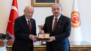 TBMM BAŞKANLIĞI DEVİR TESLİM TÖRENİ DÜZENLENDİ.