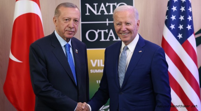 Cumhurbaşkanı Erdoğan, ABD Başkanı Biden ile görüştü