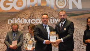 GORDİON İçin TİMBİR’e Teşekkür Plaketi