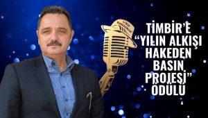TİMBİR’e “Yılın Alkışı Hakeden Basın Projesi” Ödülü
