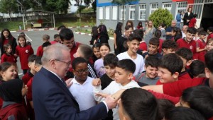Başkan Mustafa Demir, öğrencilerle buluştu