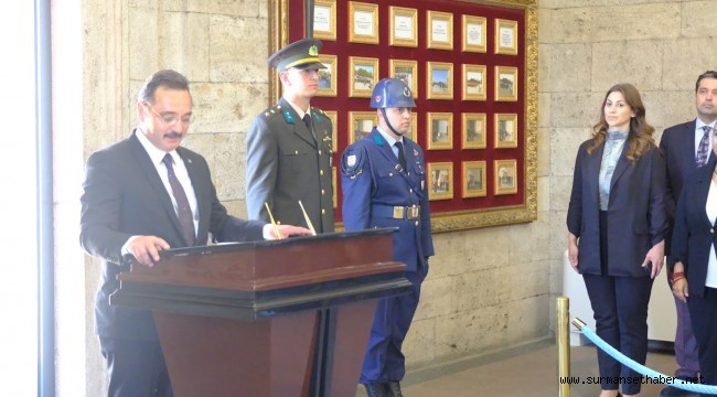 TİMBİR Heyeti Anıtkabir’de Ata’nın Huzurunda