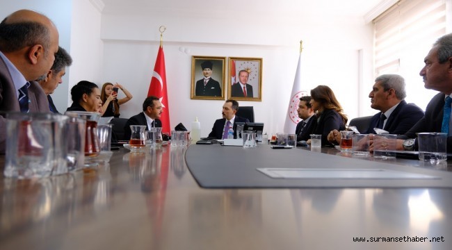 TİMBİR Heyeti İçişleri Bakanlığı Sivil Toplumla İlişkiler Genel Müdürü İle Bir Araya Geldi