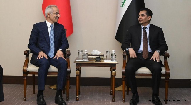 ULAŞTIRMA VE ALTYAPI BAKANI ABDULKADİR URALOĞLU IRAK’TA