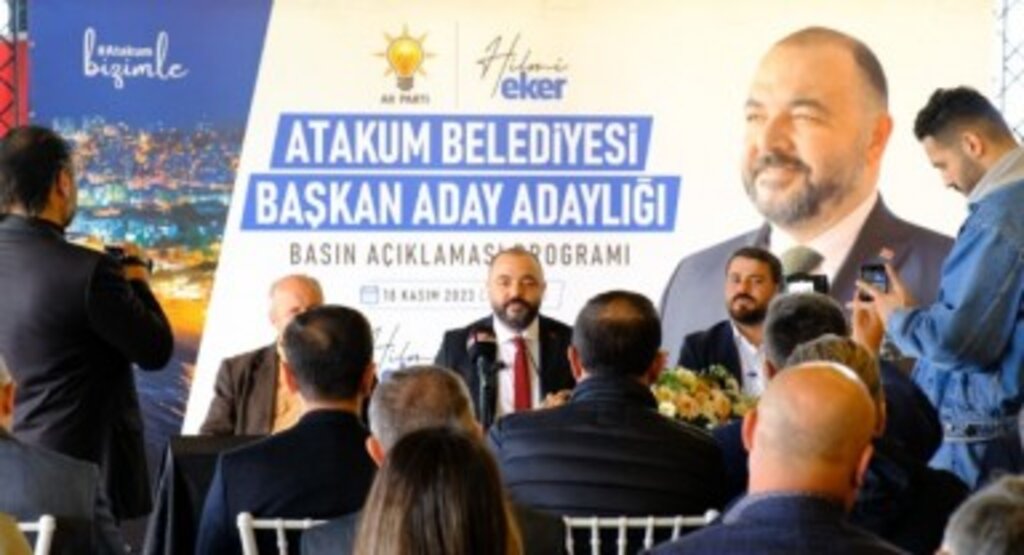 Hilmi EKER Atakum Belediye Başkanlığı İçin AK Parti'den Aday Adaylığını Resmen Açıkladı