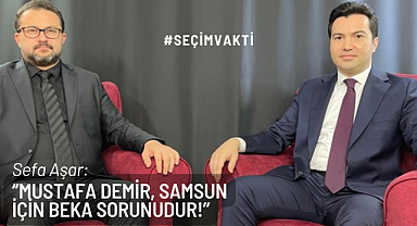 Said Çetintaş ile Seçim Vakti Programının Konuğu Sefa Aşar oldu.