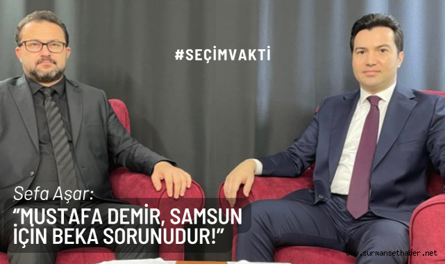 Said Çetintaş ile Seçim Vakti Programının Konuğu Sefa Aşar oldu.