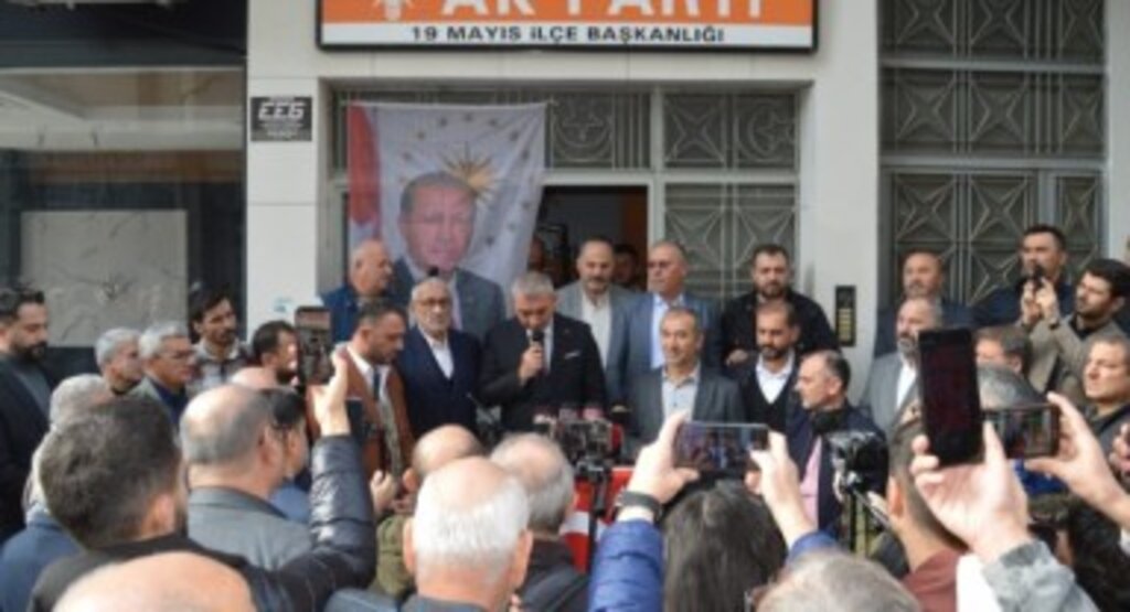 Samsun'da Mahmut İşbilir 19 Mayıs Belediye Başkan aday adaylığını açıkladı