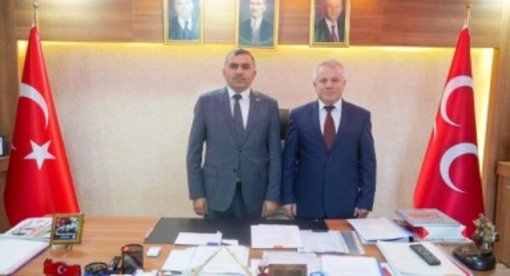 Nurettin KÖSEOĞLU'ndan MHP İl Başkanı BURHAN MUCUR'a Ziyaret