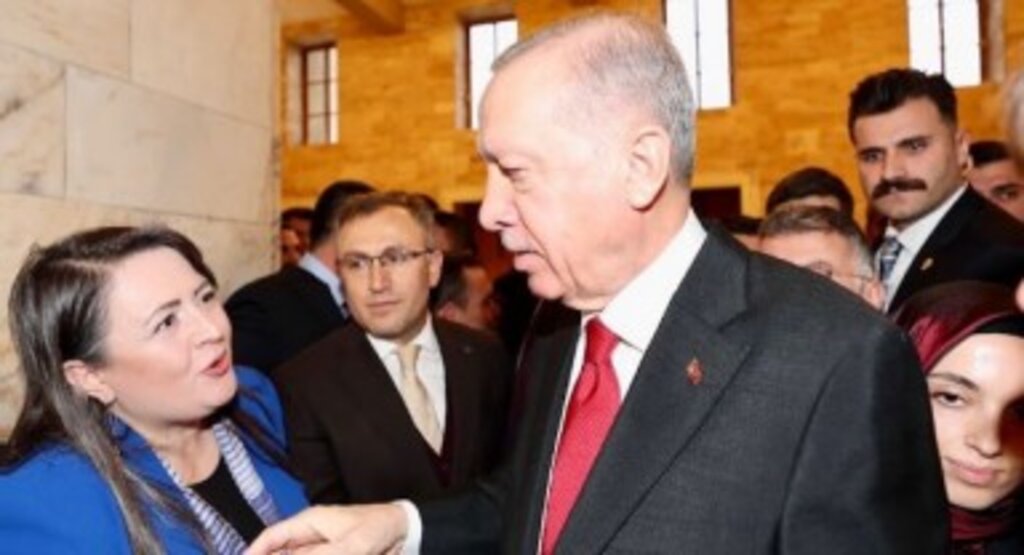 Özlem Maraş, Recep Tayyip Erdoğan ile Görüştü!