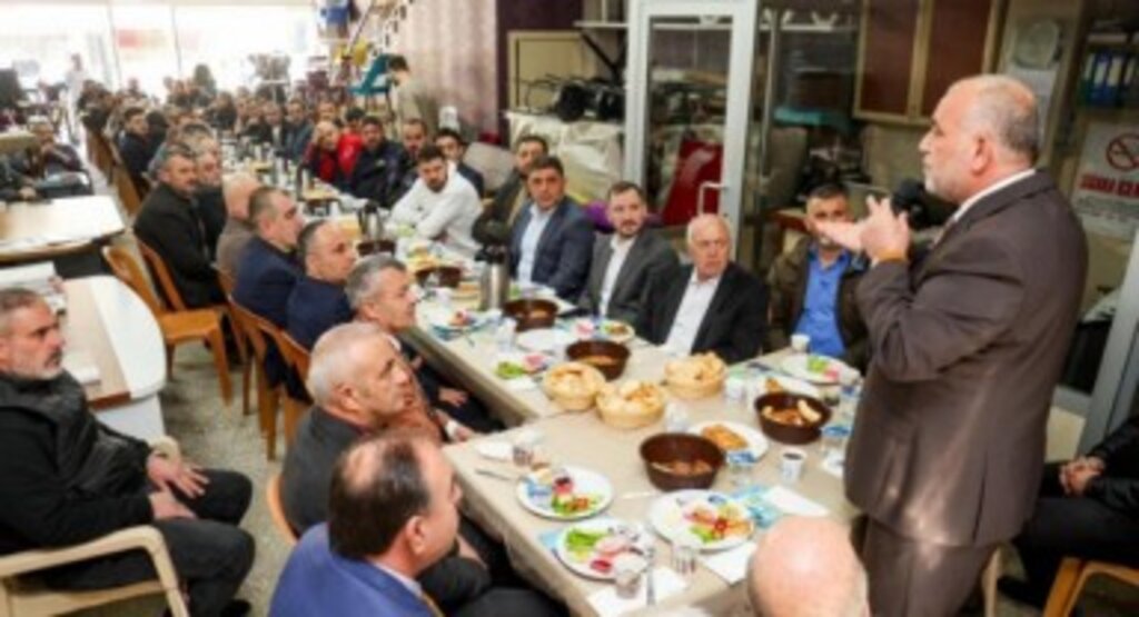 Başkan İbrahim Sandıkçı’ya Esnaflardan Tam Destek