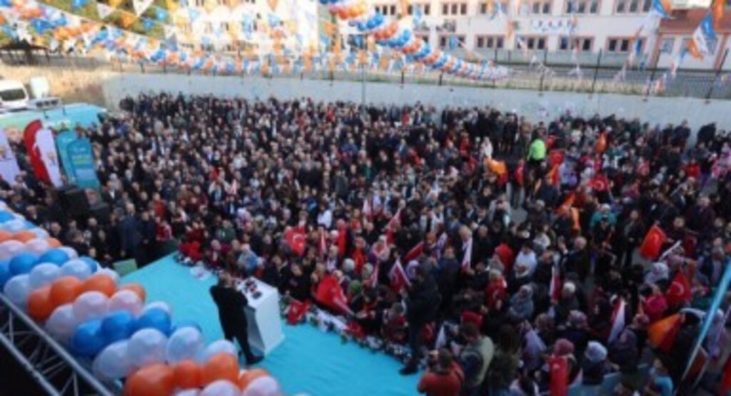 Canik’te SKM Açılışı Mitinge Döndü