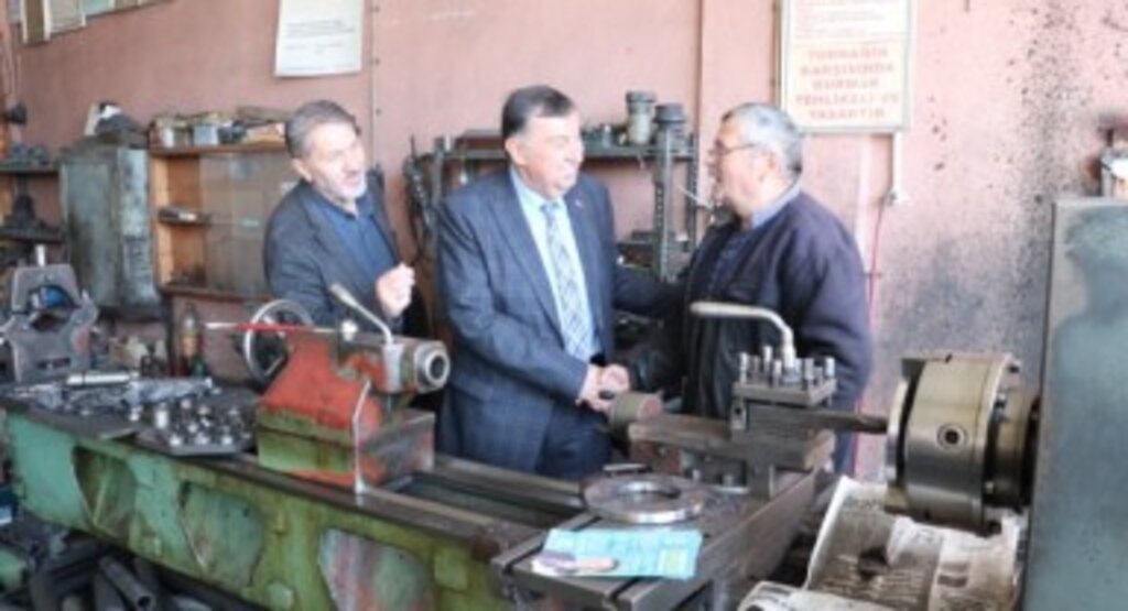 Cumhur İttifakı Havza Belediye Başkan Adayı İkiz’den sanayi ziyareti