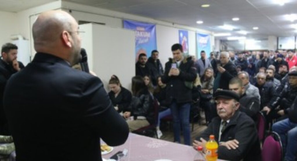 Serhat Türkel’e Körfez Mahallesinde coşkulu karşılama