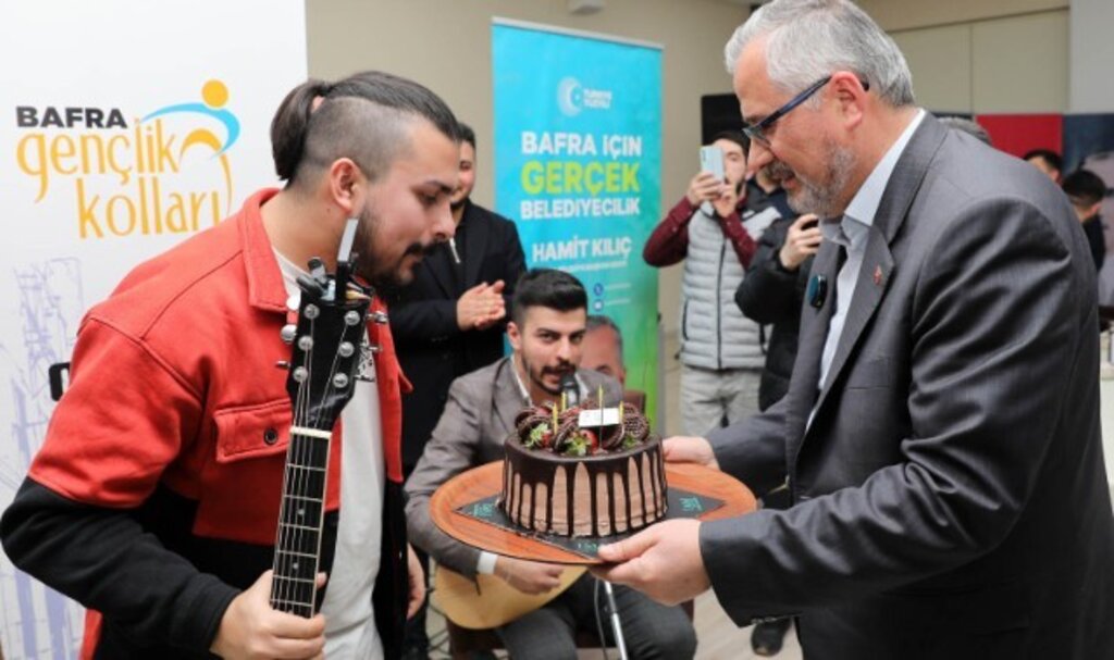 CUMHUR İTTİFAKI BAFRA BELEDİYE BAŞKAN ADAYI HAMİT KILIÇ'A YOĞUN İLGİ