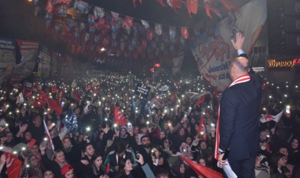 Hasan Togar'dan Tekkeköy'de Tarihi Miting