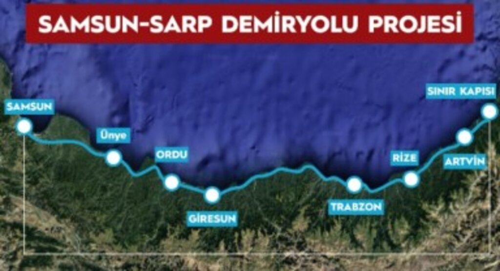 HIZLI TREN KARADENİZ’E GELİYOR…