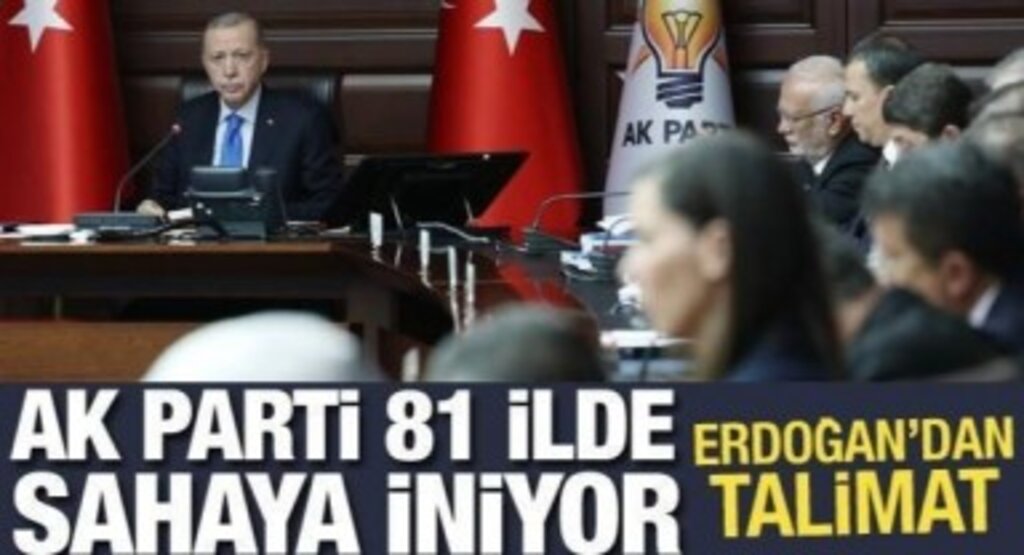 AK Parti sahaya iniyor: Erdoğan'a rapor sunulacak Yerel seçimlerde
