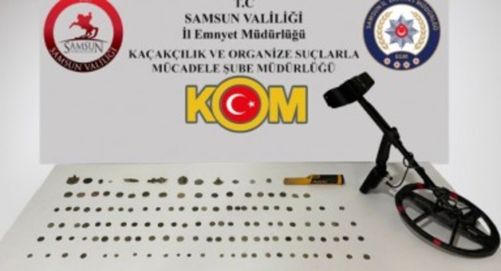 SAMSUN POLİSİ PAHA BİÇİLEMEYEN TARİHİ ESERLER ELEGEÇİRDİ