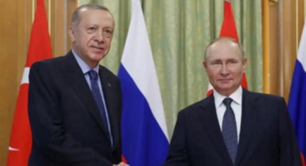 Cumhurbaşkanı Erdoğan, Putin ile görüştü