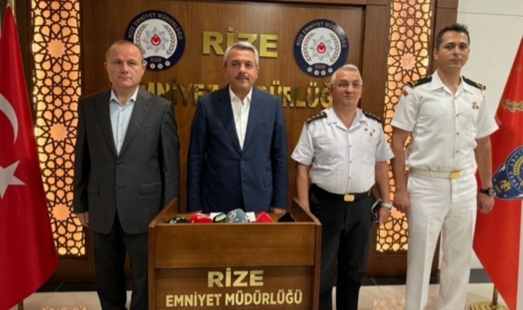 Rize Valiliğinden “Narkotik suçlarla mücadele” operasyonu açıklaması yapıldı
