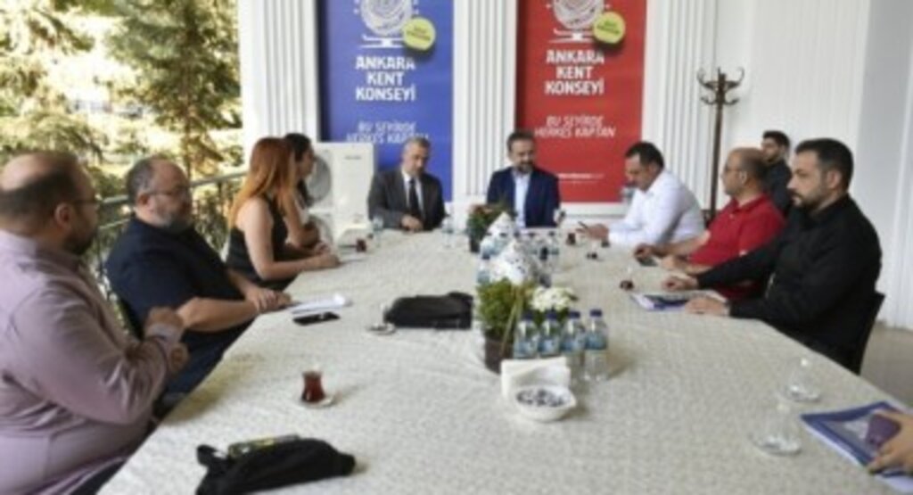 Ankara Bölgesi Veteriner Hekimleri Odası’ndan Kent Konseyi’ne ziyaret