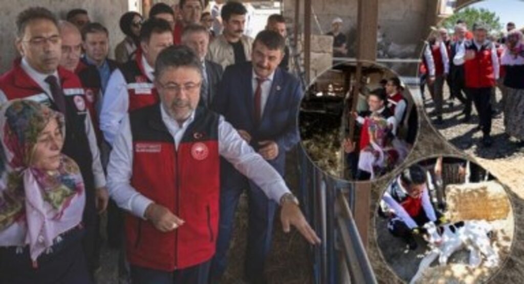 Bakan Yumaklı, Ankara'da Hayvancılık İşletmesini Ziyaret Etti