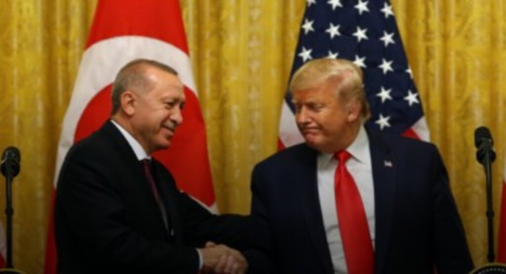 Cumhurbaşkanı Erdoğan, ABD Başkan adayı Donald Trump'ı Aradı