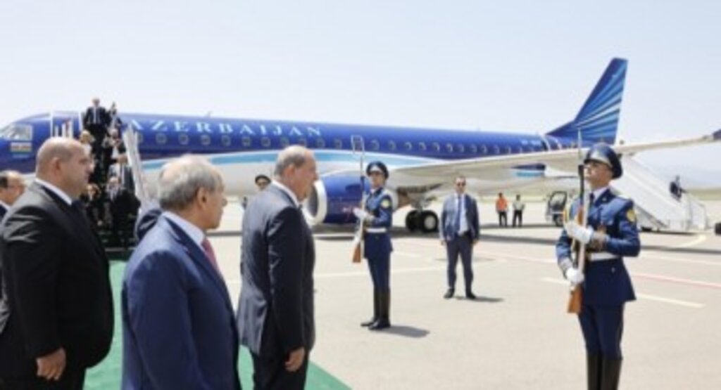 Cumhurbaşkanı Tatar Azerbaycan'ın Şuşa şehrinde
