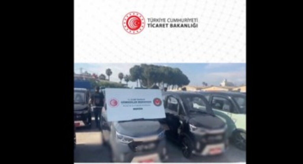 Değeri 72 milyon 425 bin Türk Lirası değerinde araç ele geçirildi
