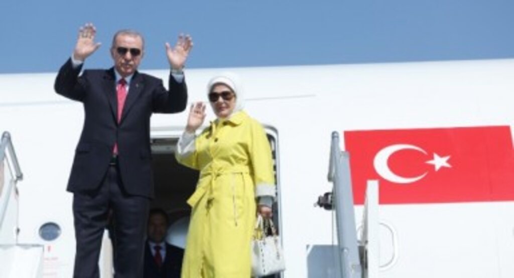Erdoğan, Nato Devlet ve Hükûmet Başkanları Zirvesi'ne katılmak üzere Vaşington'a hareket etti